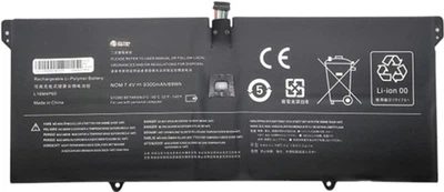 Акумулятор ExtraDigital Advanced для Lenovo Yoga 920 (L16M4P60) 7.4V 9300mAh (NB482030)