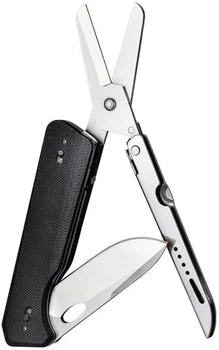 Мультитул Roxon S501U с пинцетом, отверткой, ножницами для EDC, кемпинга, ремонта