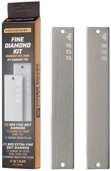 Набор алмазных камней Work Sharp Fine Diamond 600/800 для системы WSBCHPAJ-PRO алмазный, износостойкий, без подготовки