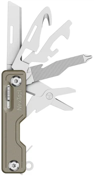 Мультитул NexTool Multi Functional Knife хакі складной EDC для походов 15 функций