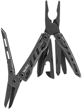 Мультитул NexTool Mini Flagship Black компактный 10-в-1 для ремонта и походов