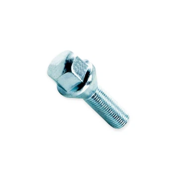 Болт колеса M12х 28х1.25 цинк, конус із виступом, ключ 17 (ш 1.25) BS