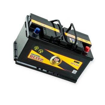 Акумулятор Blitz 85Аг 800А Black (LB4) (0) (2 роки гарантії) правий плюс низький