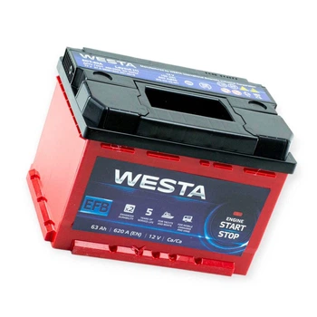 Аккумулятор Westa 63Ач 620A EFB (Start-Stop) (L2) (1)