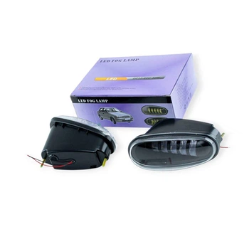 Фара противотуманная Lanos LED 50W 5 диодный элемент (к-кт 2 шт) Megalight