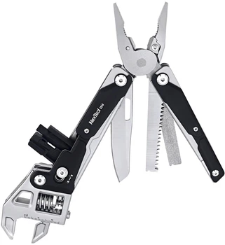 Мультитул NexTool Wrench W4 гайковый 15-в-1 с плоскогубцами и ножом для ремонта