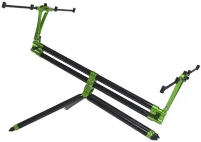 Род-под Stim black green для 3 вудилищ компактний стійкий для фідерної та карпової ловлі