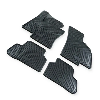 Коврики салона Volkswagen Passat B6, B7 (2005-2014), CC (2008-), Tiguan (2007-) борт 1 см, евроклетка РТИ