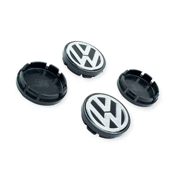 Колпачок заглушка диска Volkswagen 52/56 мм (к-кт 4 шт)