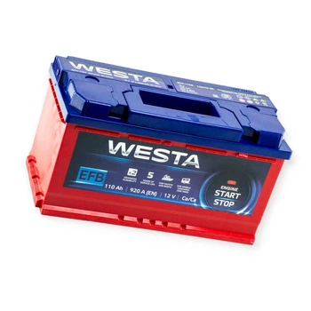Аккумулятор Westa 110Ач 920А EFB (Start-Stop) (L5) (0) Евро правый плюс