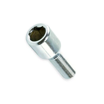 Болт колеса M12х 28х1.25 хром, конус внутрішній шестигранник (ш 1.25) Walline