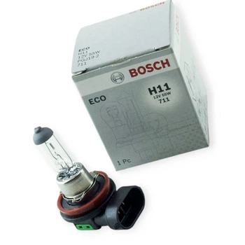 Автолампа H11 12V 55W BOSCH Eco