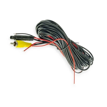 Кабель для камеры 4-pin - RCA, 15м совместим с RC-32, 33, 34, 37, 38, 50, 51, 52, 53, 54, 55 AHD, 56 DL CYCLONE