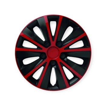 Колпак колесный R15 (rapid) red & black Elegant