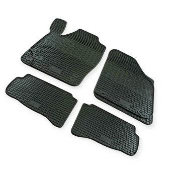 Килимки салону Skoda Fabia I, II (2000-2014), Volkswagen Polo (2002-2009) борт 1 см, євроклітина Polytep