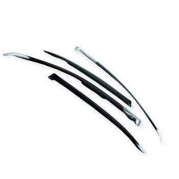 Ветровик (дефлектор) двери Mercedes-Benz E-Class W-210 (1995-2002) седан (скотч) (к-кт 4 шт) HIC