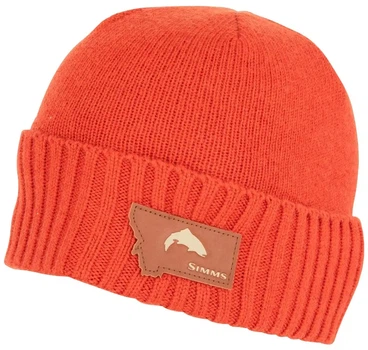 Шапка Simms Big Sky Wool Beanie One size Orange