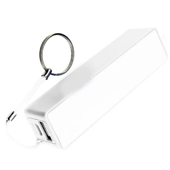 Зарядное устройство для аккумуляторов 18650 USB Power Bank Case Kit White - 763677