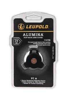 Крышка для прицела Leupold Alumina Flip Back Lens Cover 24 мм черный авиационный алюминий