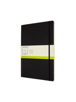 Блокнот Moleskine Classic А4, Нелинованный Черный Мягкий (QP643) 8053853602862
