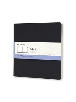 Блокнот Moleskine Art Cahier квадратный, Для набросков Черный (ARTSKA5) 9788867323388