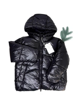 Зимова куртка ZARA 122 см чорний артикул Л1390