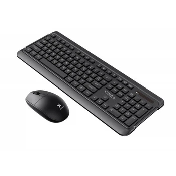 Комплект Vinga KBSW-110 Black черный беспроводная клавиатура и мышь 1200 dpi