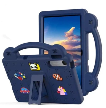 Детский чехол Junior Case Tablet на POCO Pad C1 (9.7") / темно-синий