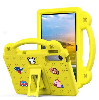Детский чехол Junior Case Tablet на POCO Pad C1 (9.7") / желтый