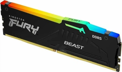 Kingston FURY 8 GB DDR5 6000 MHz Beast RGB EXPO Black (KF560C30BBEA-8)