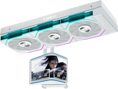 Водяное охлаждение Lian Li Lian Li Hydroshift II OLED Curved 360 TL White (G89.GHS2OLDC36TW.00)
