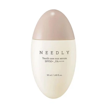 Солнцезащитная крем-сыворотка для лица Needly Youth Core Sun Serum SPF 50+ PА тройного действия 50 мл