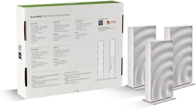 Mesh-система Wi-Fi 7 Acer Wave 7 (FF.G2UTA.003) White (102256200)