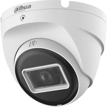 Dahua DH-HAC-T2A51P-U (2.8 мм) – Купольная HDCVI камера (5Мп, ИК 30м, IP67, Металл)