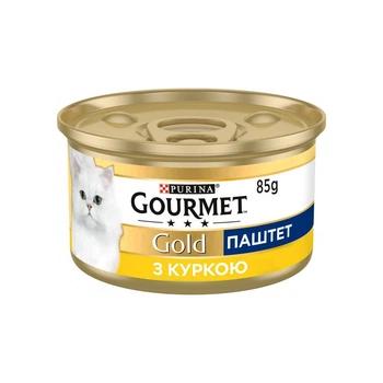 Паштет для кошек Purina Gourmet Gold. С курицей 85 г (7613031381494) (12 шт)
