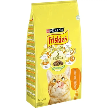 Сухой корм для кошек Purina Friskies с курицей и овощами 10 кг (5997204505101)