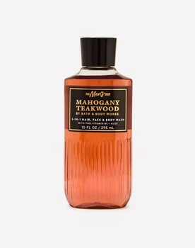 Чоловічий гель для душу 3 в1 Bath & Body Works Mahogany Teakwood 295 мл