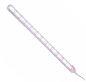 Фітосвітильник LED T8 0.6м 5х1 двохрядний повний спектр (білий+червоний)