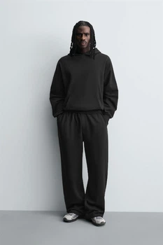 Худі базове Zara чорний 0761/370/800 M