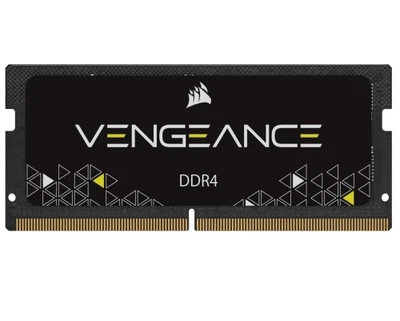 Пам'ять SO-DIMM, DDR4, 16Gb, 3200 MHz, Corsair Vengeance, 1.2V, 22-22-22-53 (CMSX16GX4M1A3200C22)