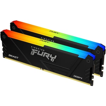 Модуль памяти DDR4 Kingston FURY Beast RGB 2x16GB 3200MHz (KF432C16BB2AK2/32) [175354]