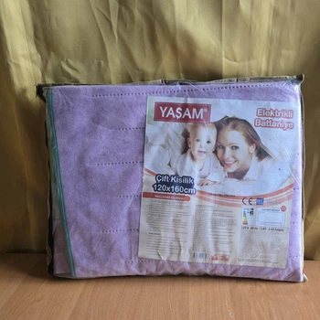 Простирадло Yasam 120093304 120х160 см Верхній шар: фліс, нижній шар: повсть