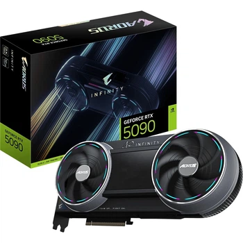 Відеокарта Gigabyte AORUS GeForce RTX 32GB 5090 Infinity (GV-N5090AORUS IF-32GD) UA [175444]