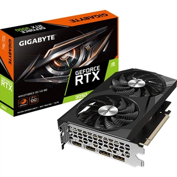 ВІдеокарта Gigabyte GeForce RTX 3050 8GB Windforce OC V2 (GV-N3050WF2OCV2-8GD) [99592]