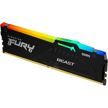 Модуль памяти DDR5 Kingston FURY Beast RGB EXPO 32GB 5600MHz Black (KF556C36BBE2A-32) [175488]