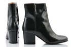 Жіночі шкіряні чорні черевики Yaya Velvet 38 134305-823 94019 38
