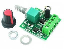 ШИМ регулятор скорости коллекторного двигателя PWM DC 6–28 В 3 А 80 Вт