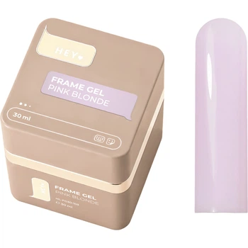 HEYLOVE Frame Builder Gel with Pump Pink Blonde Універсальний гель для нарощування з помпою, 30 мл