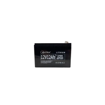 Аккумуляторная батарея LiFePo4 Matrix 12.8V-12Ah 153.6Wh 150х100х97мм (MLR 1212)