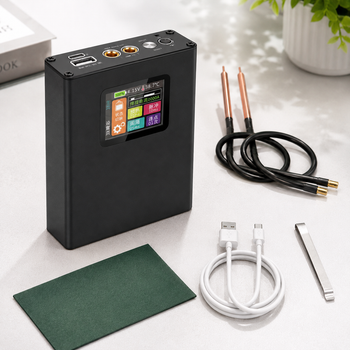 Мини аппарат точечной сварки Docreate 30 Gear с LCD-дисплем 5000 mAh 6–800 А